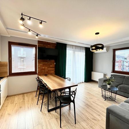 Stylish Apartment Oldtown Riverview Balcony Gdansk Dış mekan fotoğraf