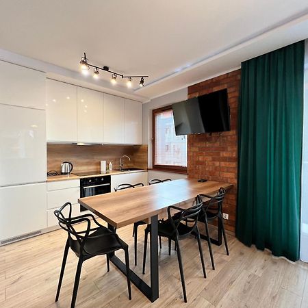 Stylish Apartment Oldtown Riverview Balcony Gdansk Dış mekan fotoğraf