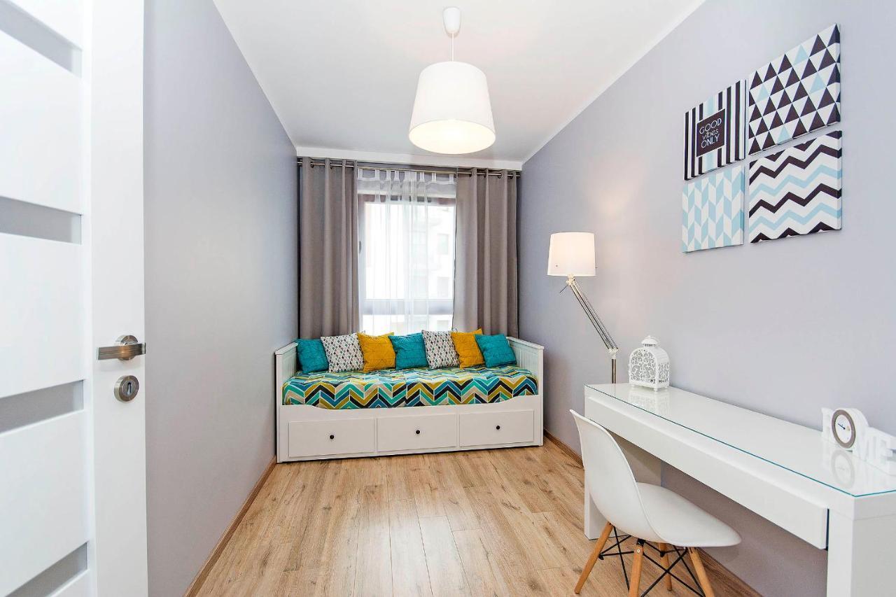 Stylish Apartment Oldtown Riverview Balcony Gdansk Dış mekan fotoğraf