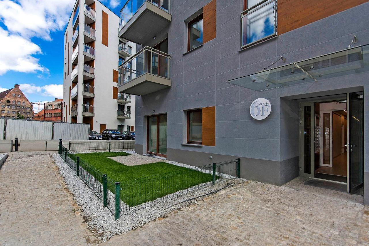 Stylish Apartment Oldtown Riverview Balcony Gdansk Dış mekan fotoğraf