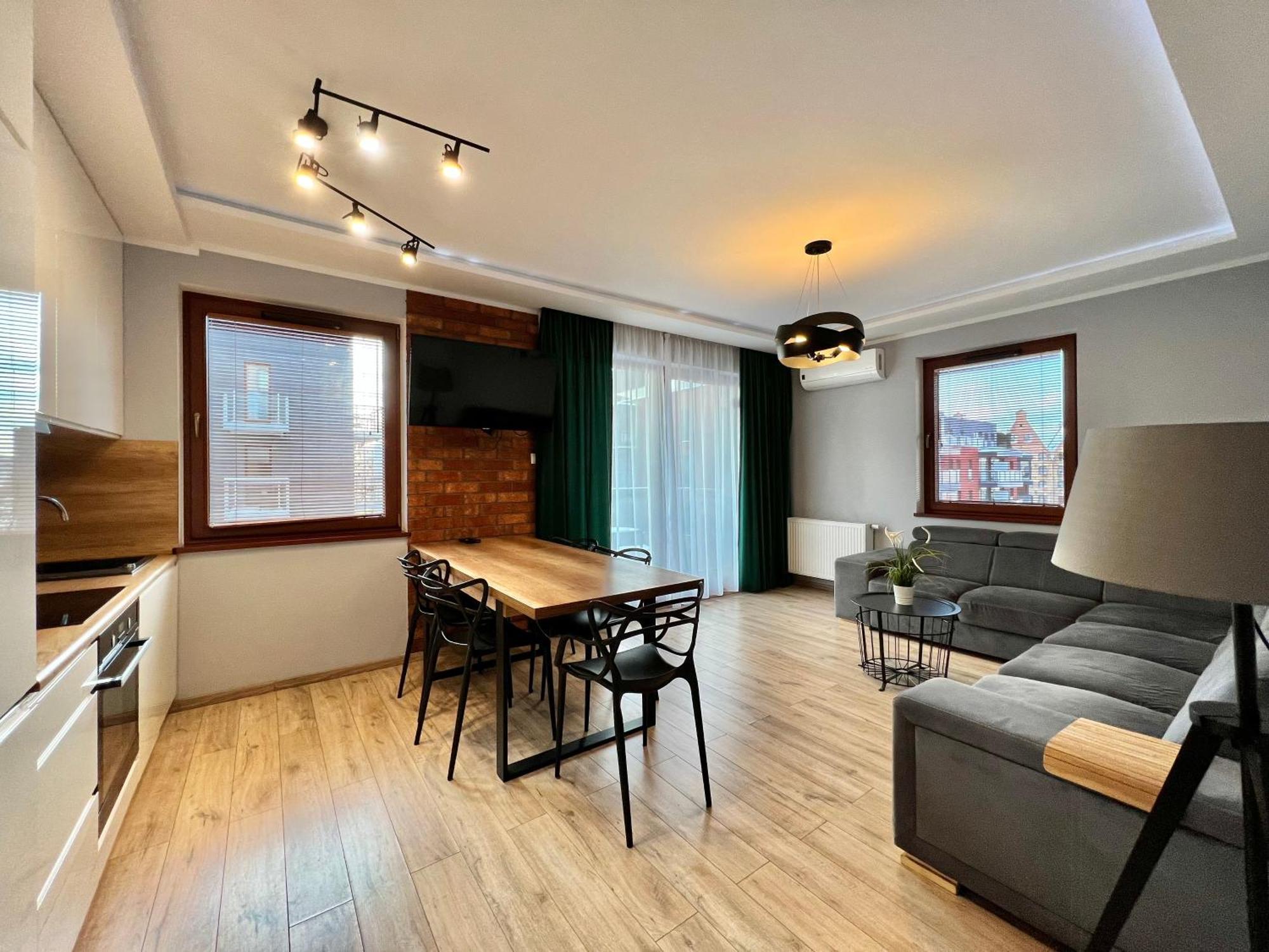 Stylish Apartment Oldtown Riverview Balcony Gdansk Dış mekan fotoğraf